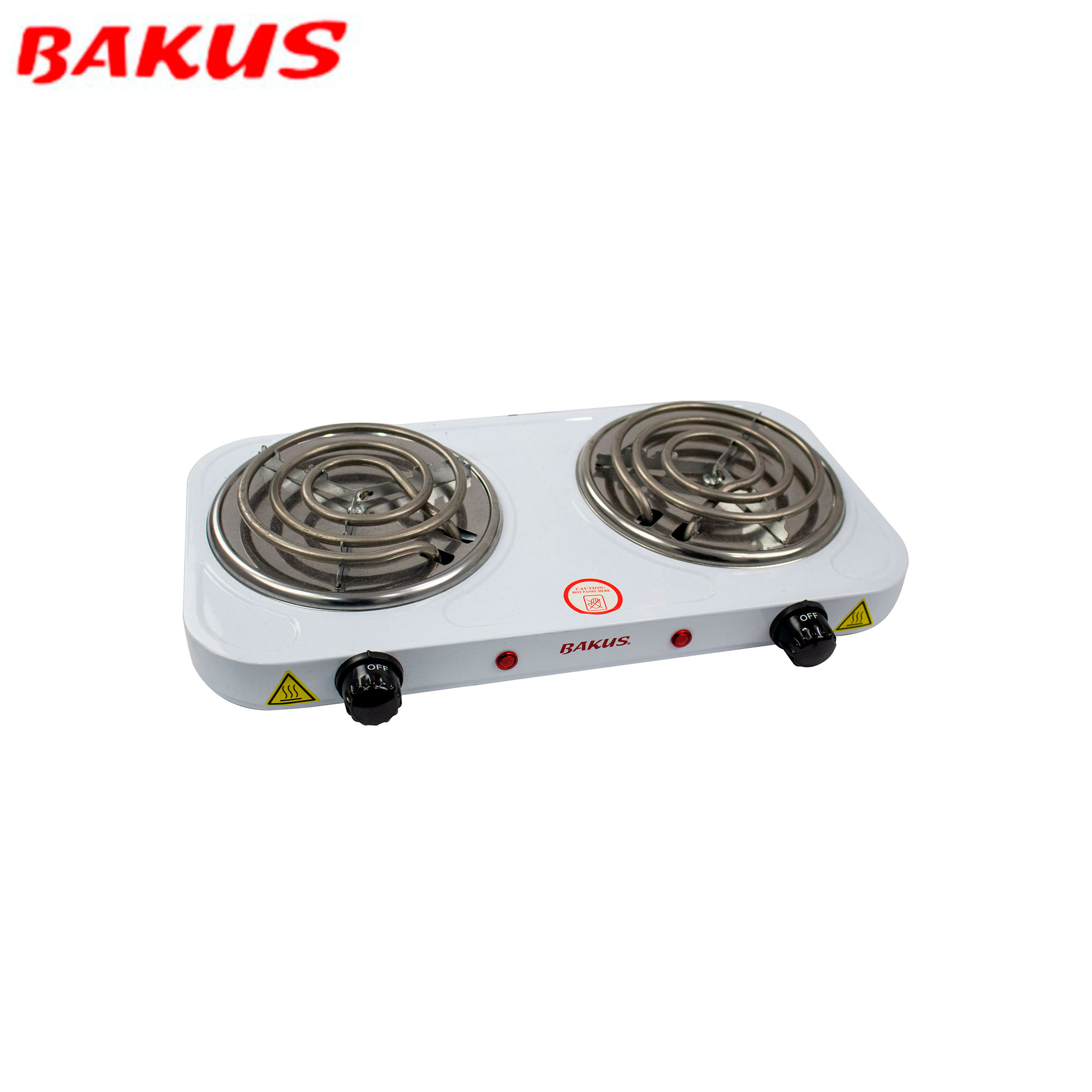Cocina eléctrica 2 hornillas Bakus - Multimax Store