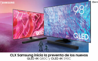 CLX Samsung inicia la preventa de los nuevos QLED 4K Q80C y OLED 4K S90C