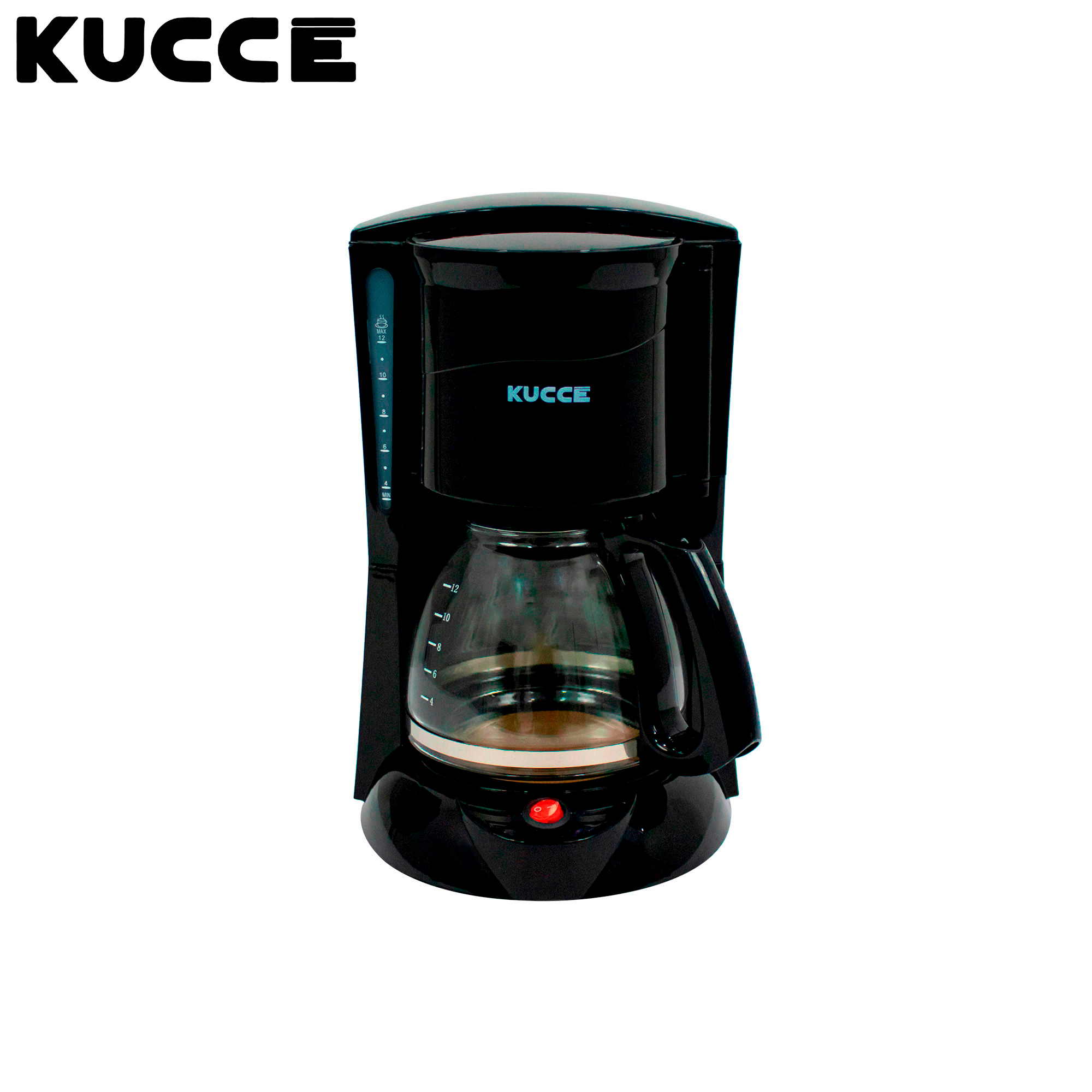 Cafetera Kucce 12 tazas negra - Multimax Store