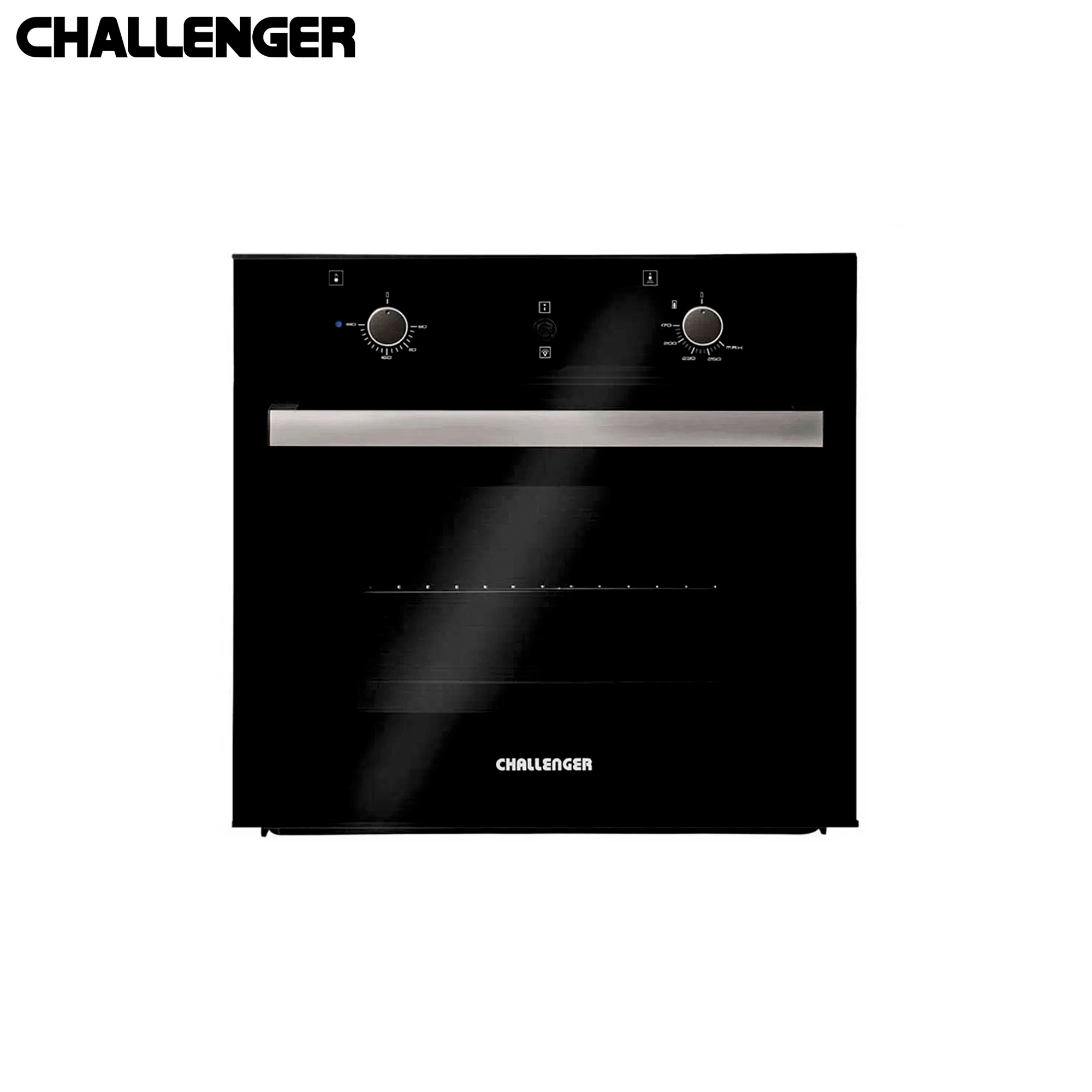 Horno dual negro 60cm Challenger