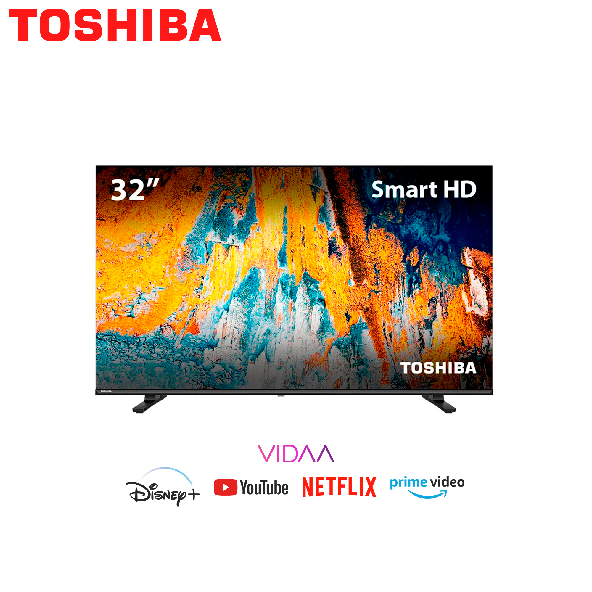 Televisor Smart DLED HD Toshiba 32 - Multimax Store
