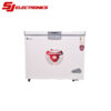 Congelador horizontal 250 litros blanco interior blanco Sj Electronics