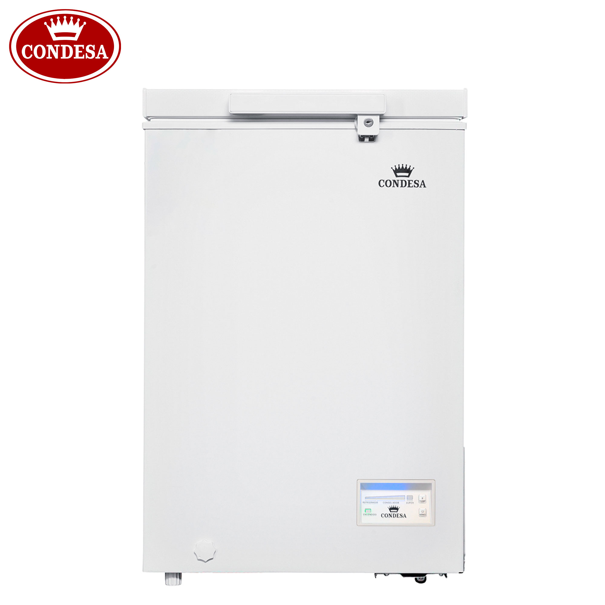 Dcg MF1100CDP Frigo con congelatore a libera installazione - cm 45x46x86 -  68lt. - inox