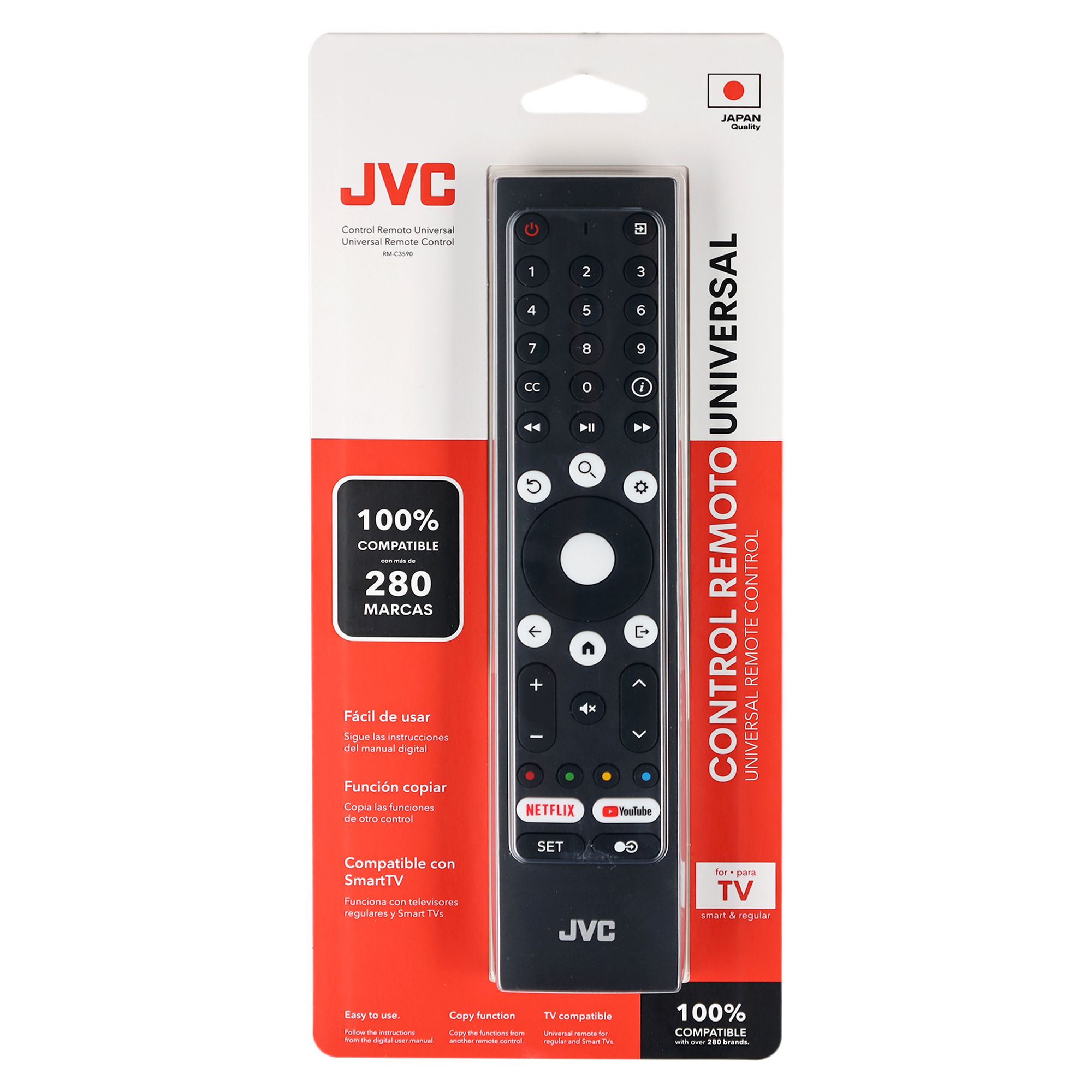 Control remoto Universal JVC - Multimax Store