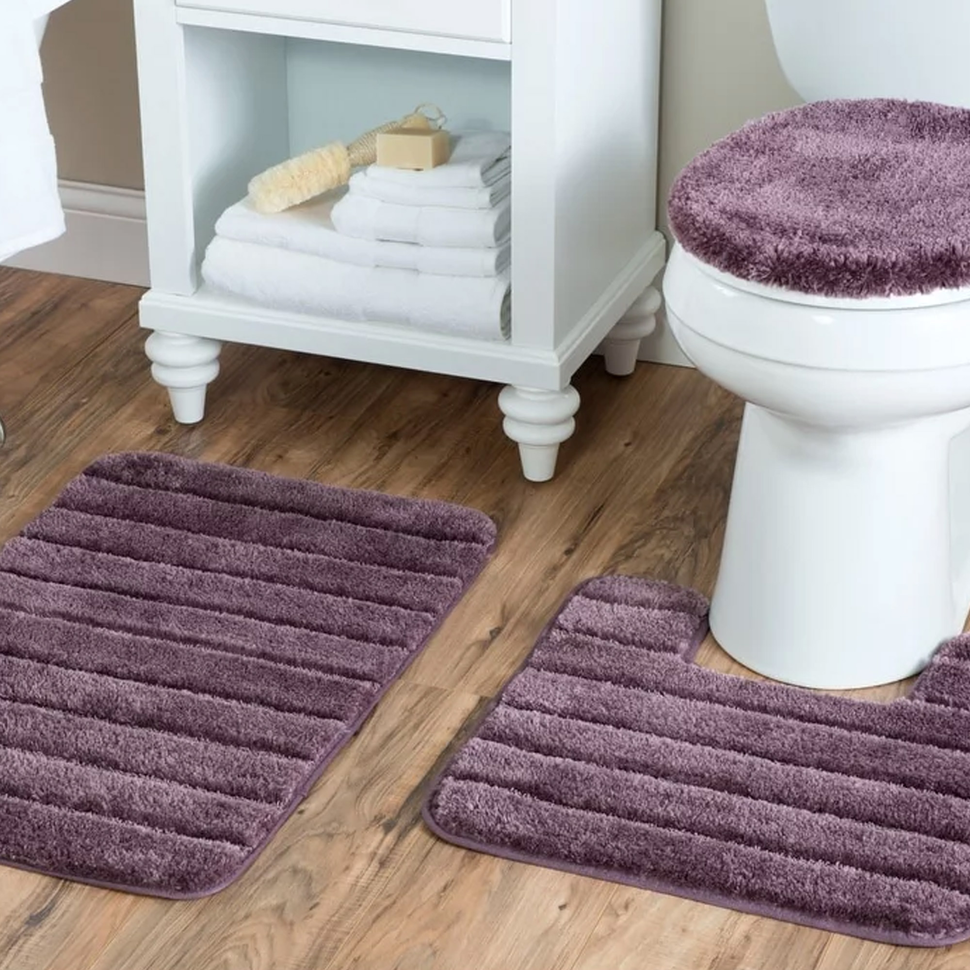 Juego de alfombra para baño 2 piezas - Multimax Store