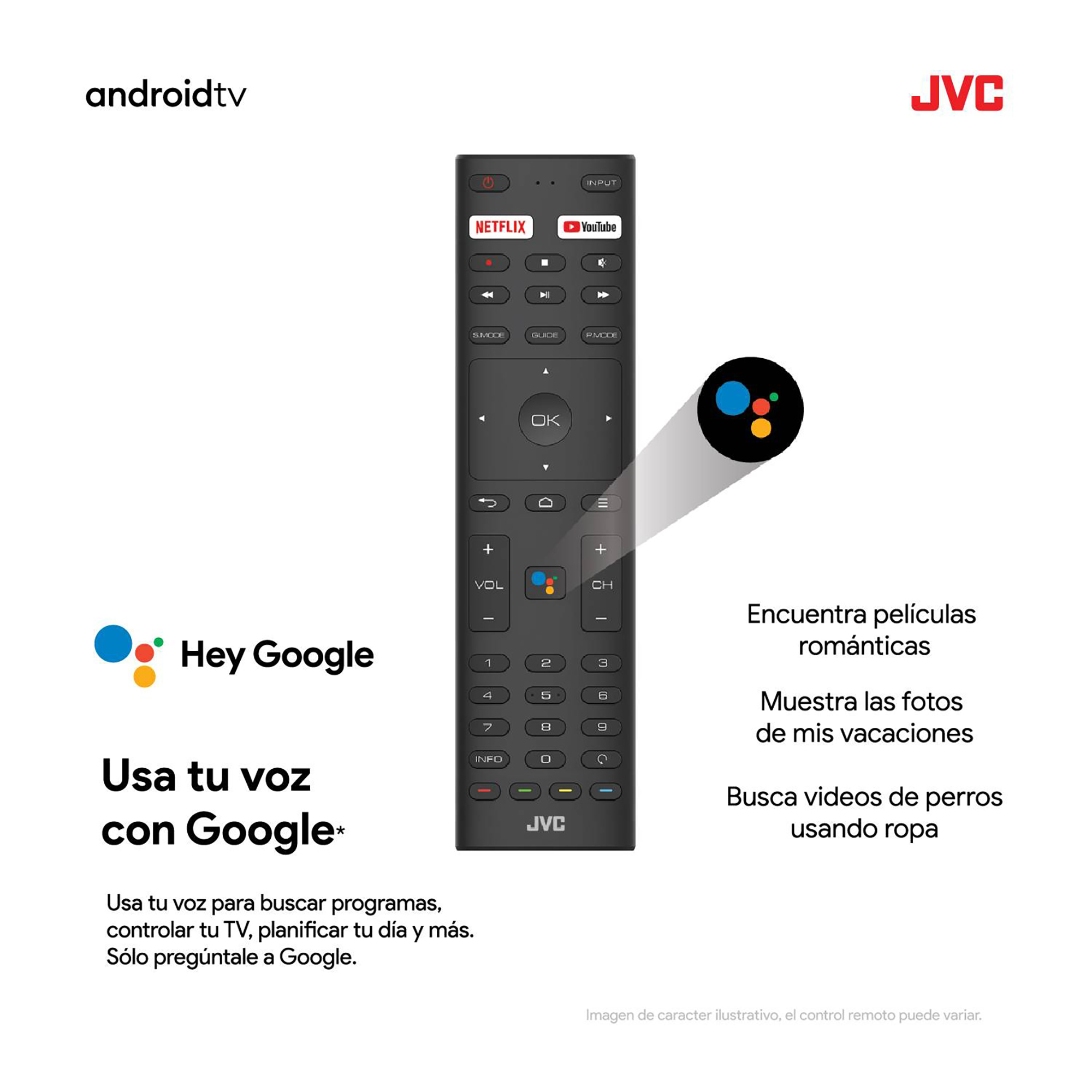 Televisor LED HD JVC 32 con Android TV - Multimax Store