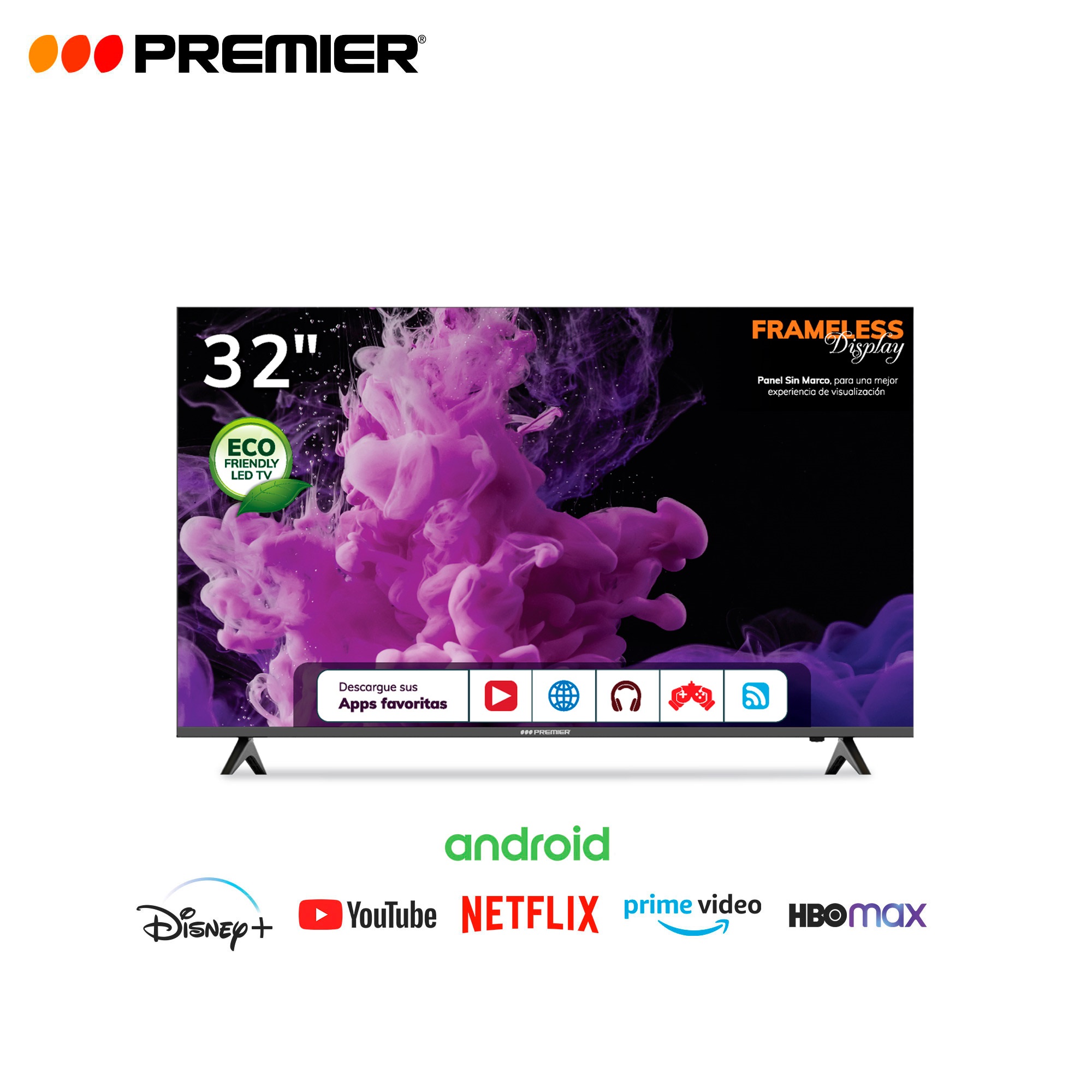 Televisor Smart HD Premier 32 - Multimax Store