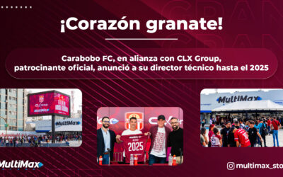¡Corazón granate! Carabobo FC, en alianza con CLX Group, patrocinante oficial, anunció a su director técnico hasta el 2025