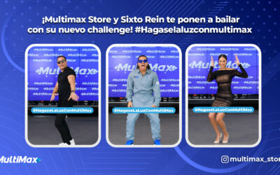 ¡Multimax Store y Sixto Rein te ponen a bailar con su nuevo challenge! #Hagaselaluzconmultimax