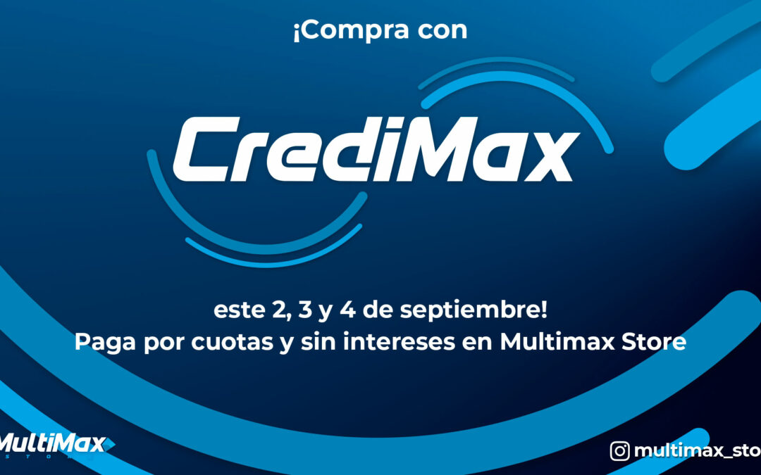 Credimax Septiembre